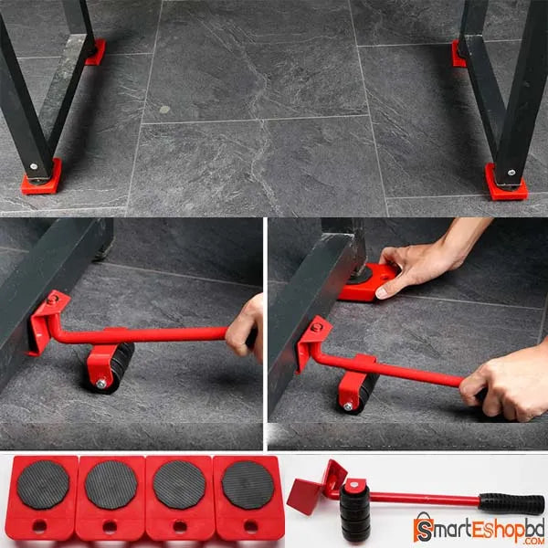 (5PCS) Furniture Lifting & Moving Tool Set with Wheels®